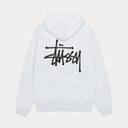 Basic Pullover Fleece Hoodie - basic grey hoodie