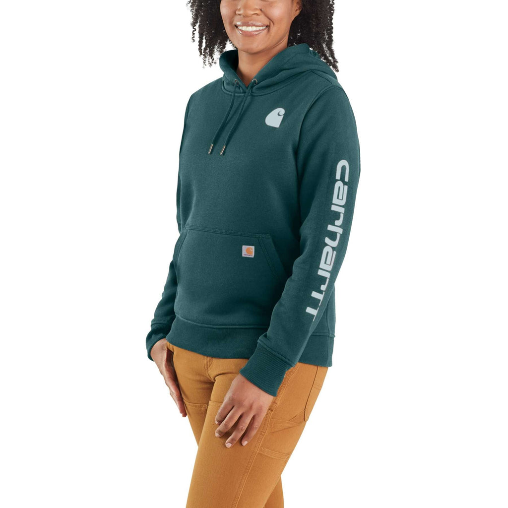 Carhartt Relaxed Midweight Logo Sleeve Graphic Hoodie