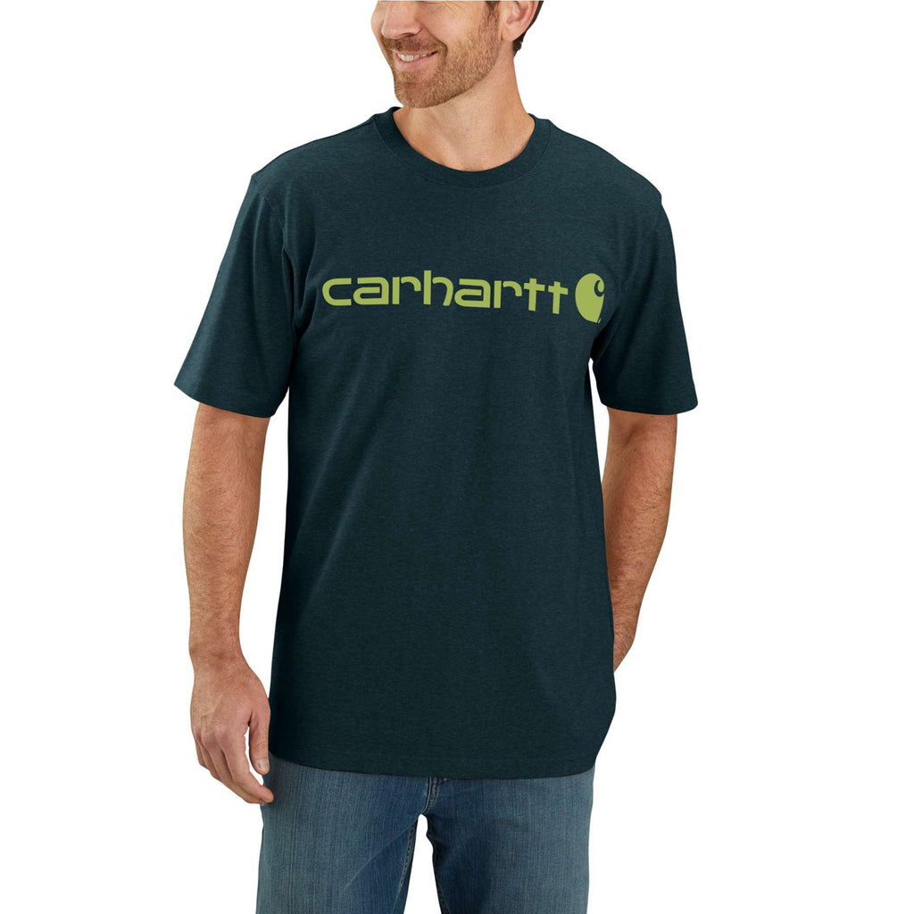Carhartt Relaxed Heavyweight Short-Sleeve Logo Graphic T-Shirt