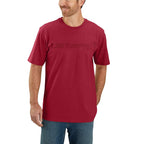 Carhartt Relaxed Heavyweight Short-Sleeve Logo Graphic T-Shirt