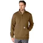 Carhartt Marquette Quarter Zip Mock Neck Sweatshirt