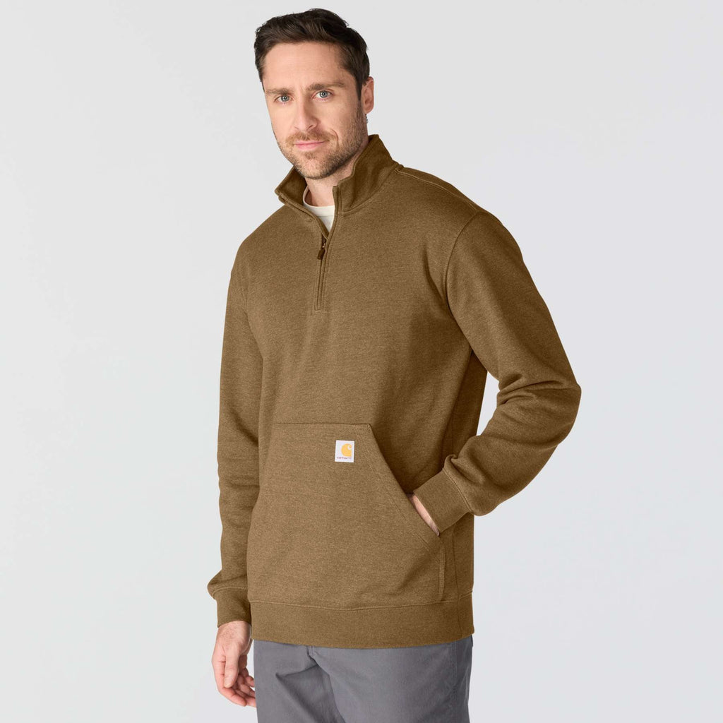 Carhartt Marquette Quarter Zip Mock Neck Sweatshirt