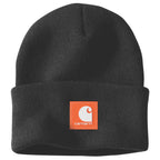 Carhartt Knit Rubber Patch Beanie