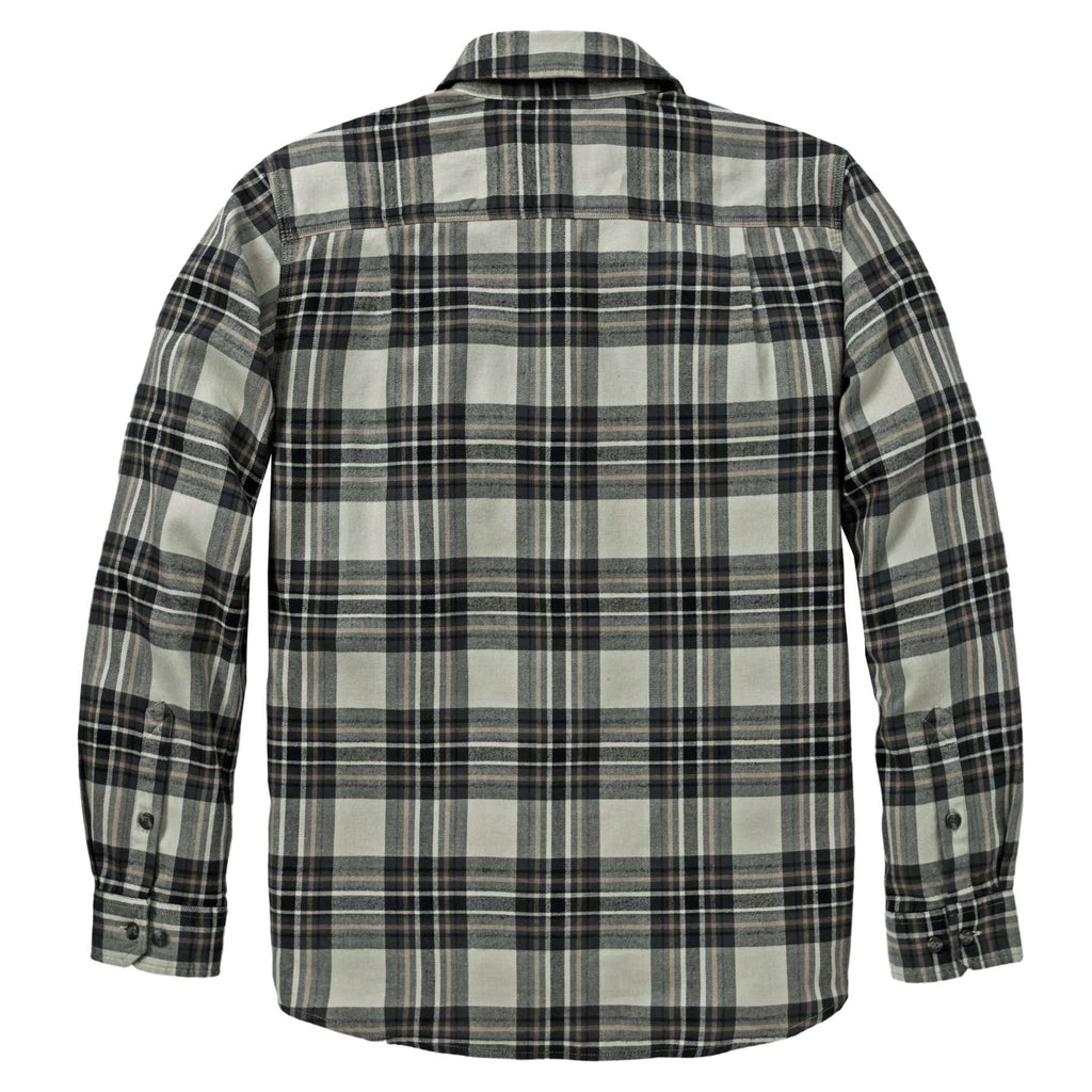 Carhartt Rugged Flex Relaxed Fit Midweight Flannel Long-Sleeve Plaid Shirt
