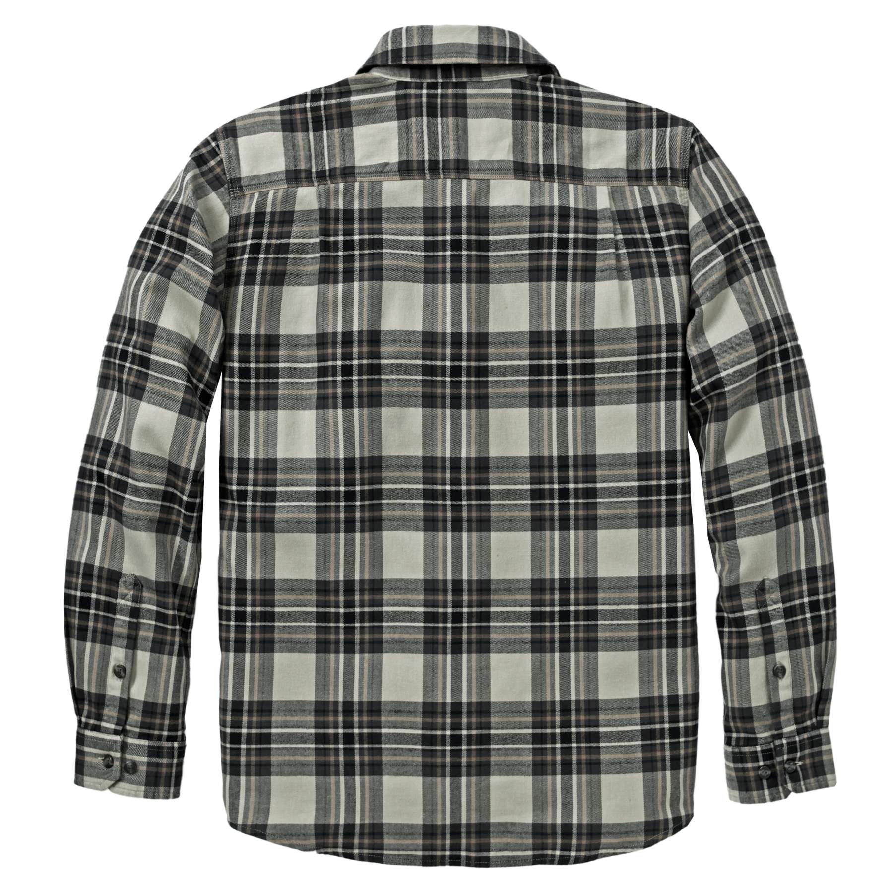 Carhartt Rugged Flex Relaxed Fit Midweight Flannel Long-Sleeve Plaid Shirt