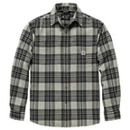 Carhartt Rugged Flex Relaxed Fit Midweight Flannel Long-Sleeve Plaid Shirt