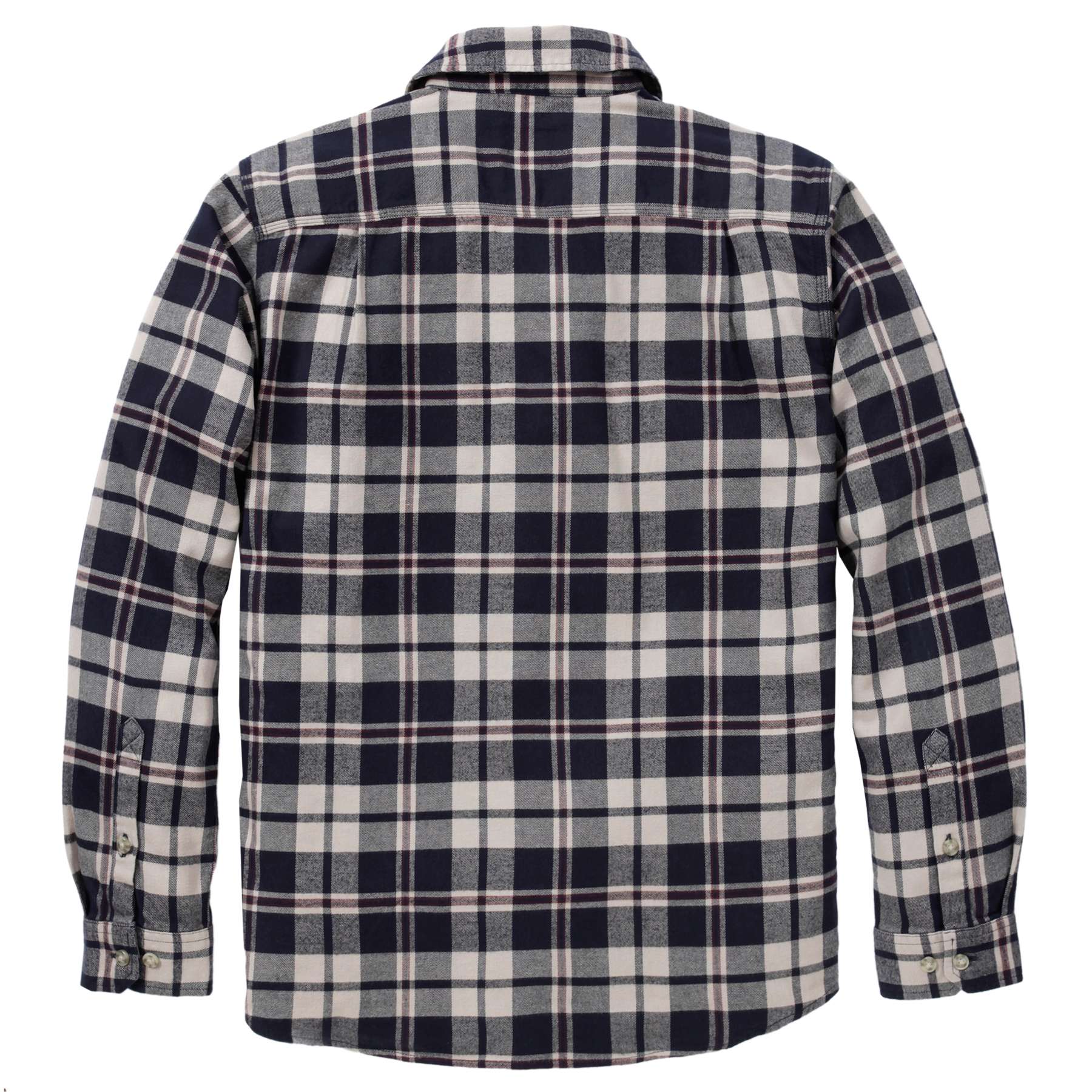 Carhartt Rugged Flex Relaxed Fit Midweight Flannel Long-Sleeve Plaid Shirt