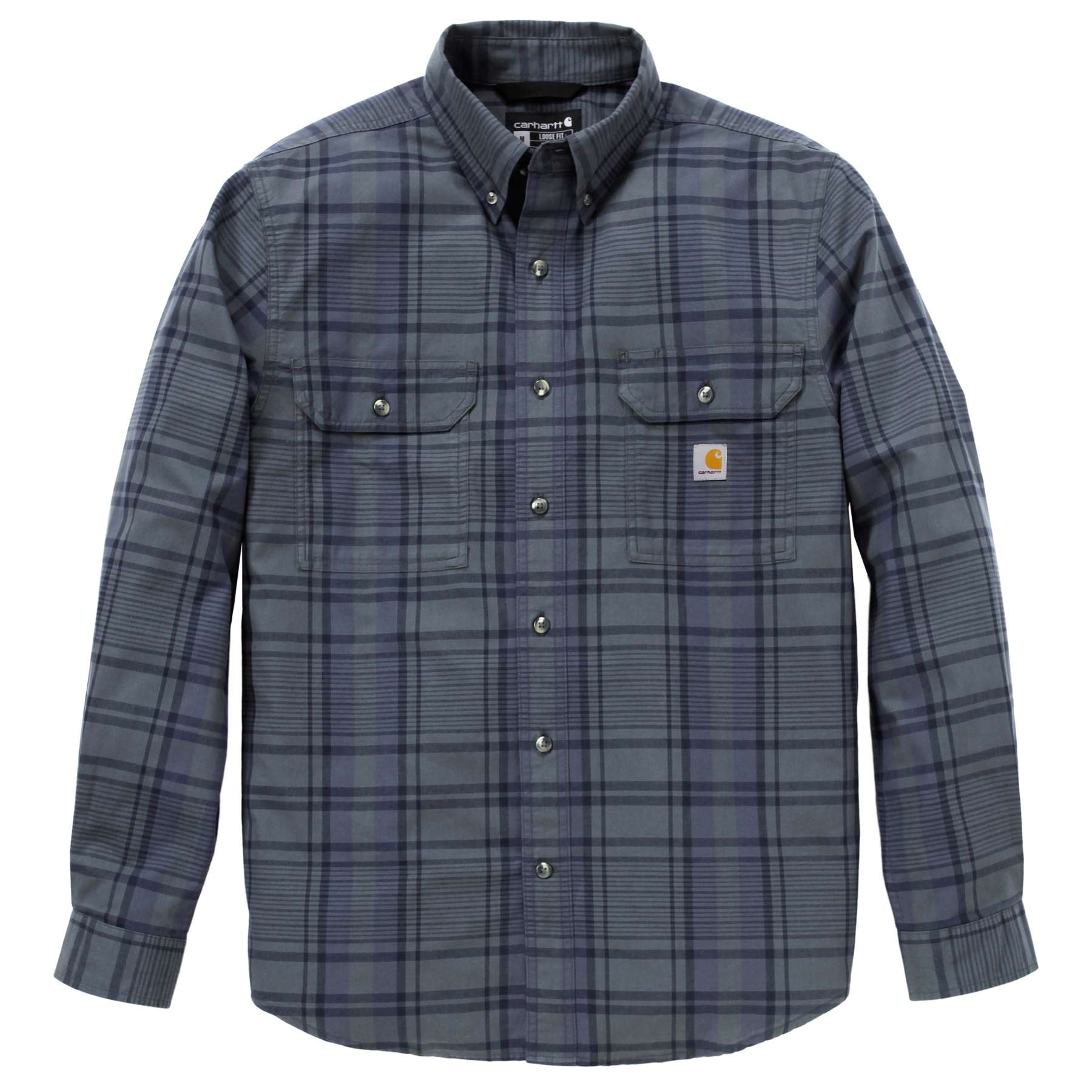 Carhartt Fort Loose Fit Long-Sleeve Plaid Shirt