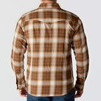 Carhartt Montana Rugged Flex Relaxed Fit Lightweight Long-Sleeve Snap-Front Plaid Shirt