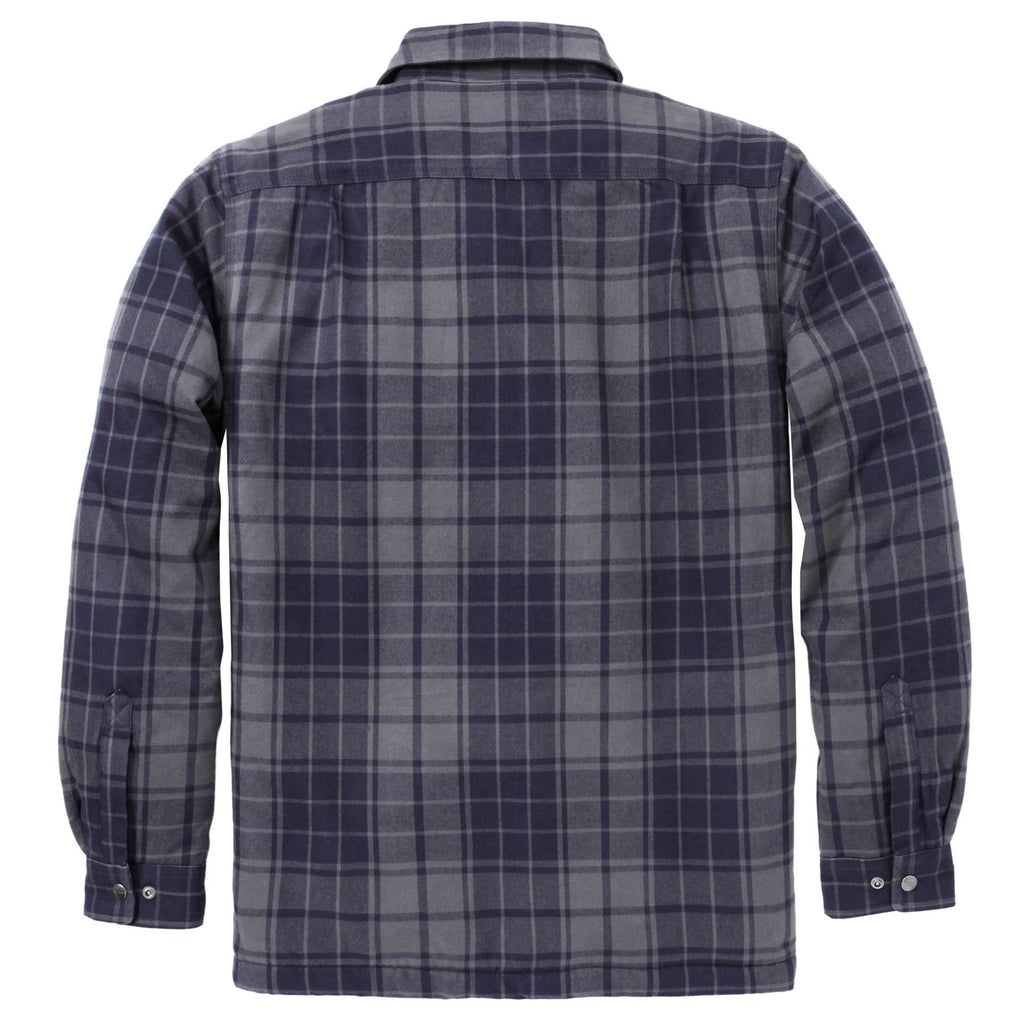 Carhartt Relaxed Fit Flannel Sherpa-Lined Shirt Jacket