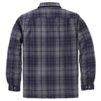Carhartt Relaxed Fit Flannel Sherpa-Lined Shirt Jacket