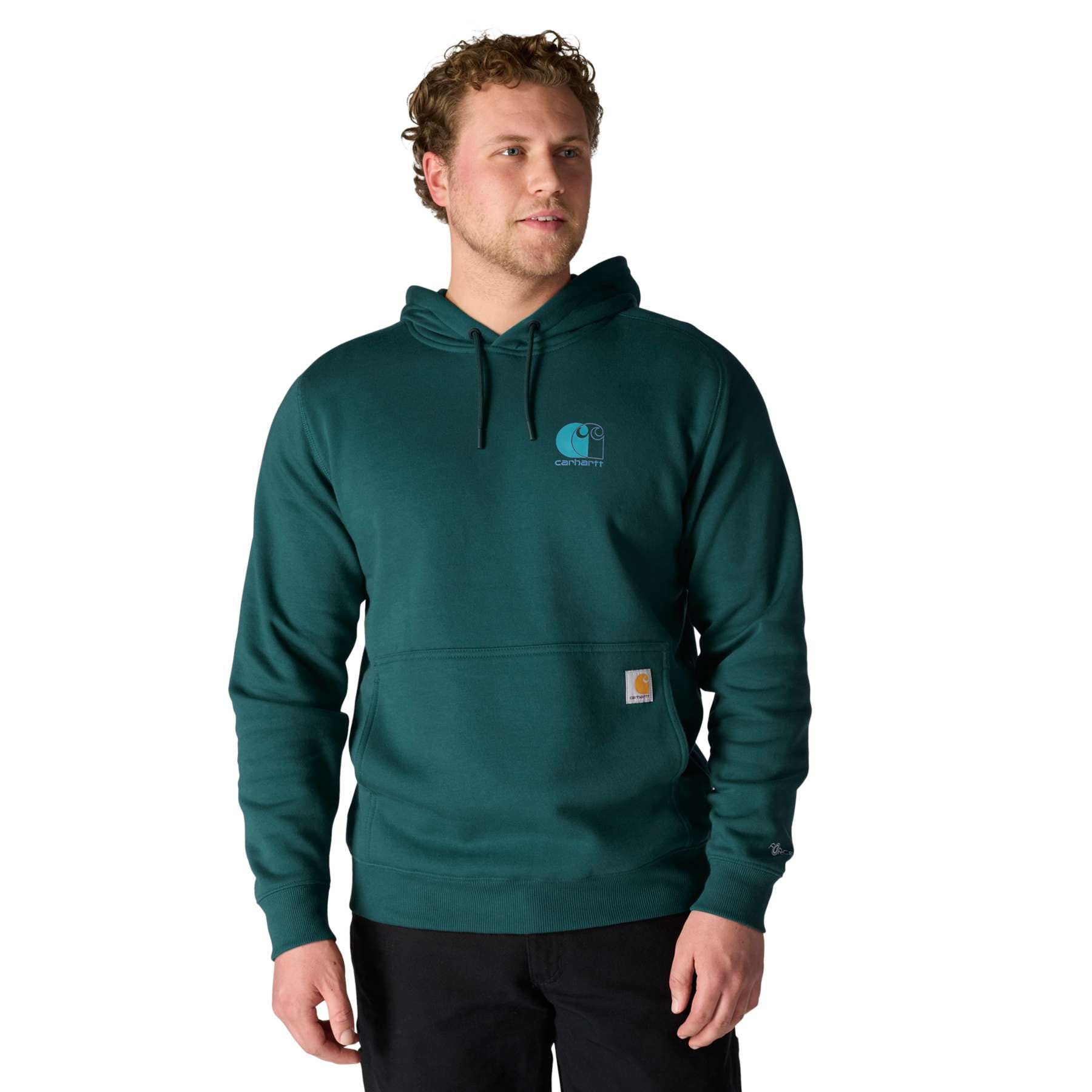 Carhartt Relaxed Fit Lightweight Graphic Dark Horizon Sweatshirt