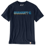 Carhartt Relaxed Fit Irvine Layered Logo T-Shirt