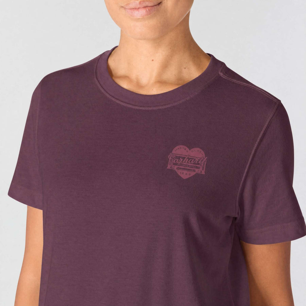 Carhartt Irvine Women's Relaxed Heritage Heart T-Shirt