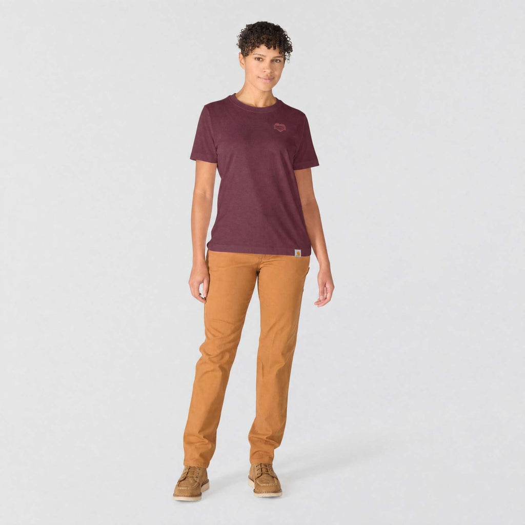 Carhartt Irvine Women's Relaxed Heritage Heart T-Shirt