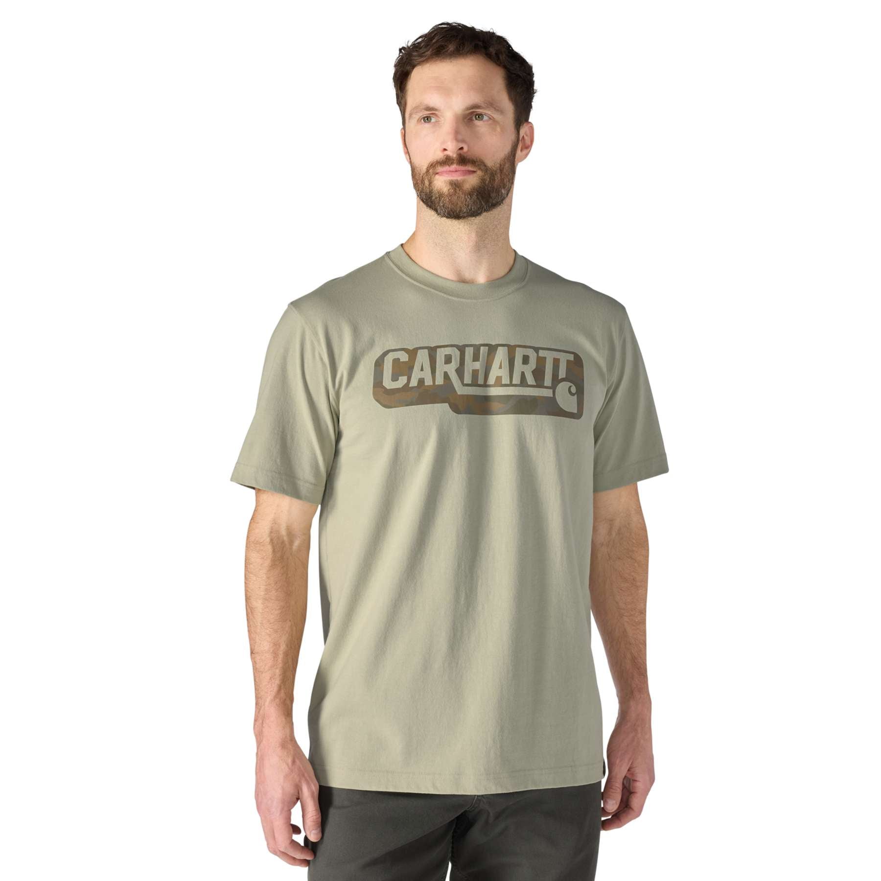 Carhartt Irvine Relaxed Camo Logo T-Shirt