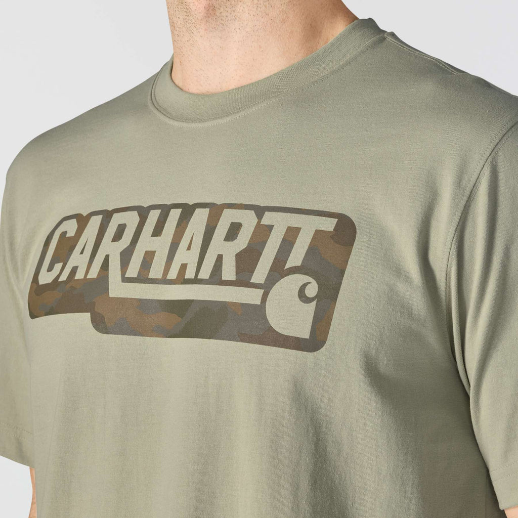 Carhartt Irvine Relaxed Camo Logo T-Shirt