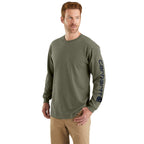 Carhartt Dearborn Relaxed Long Sleeve-Logo T-Shirt