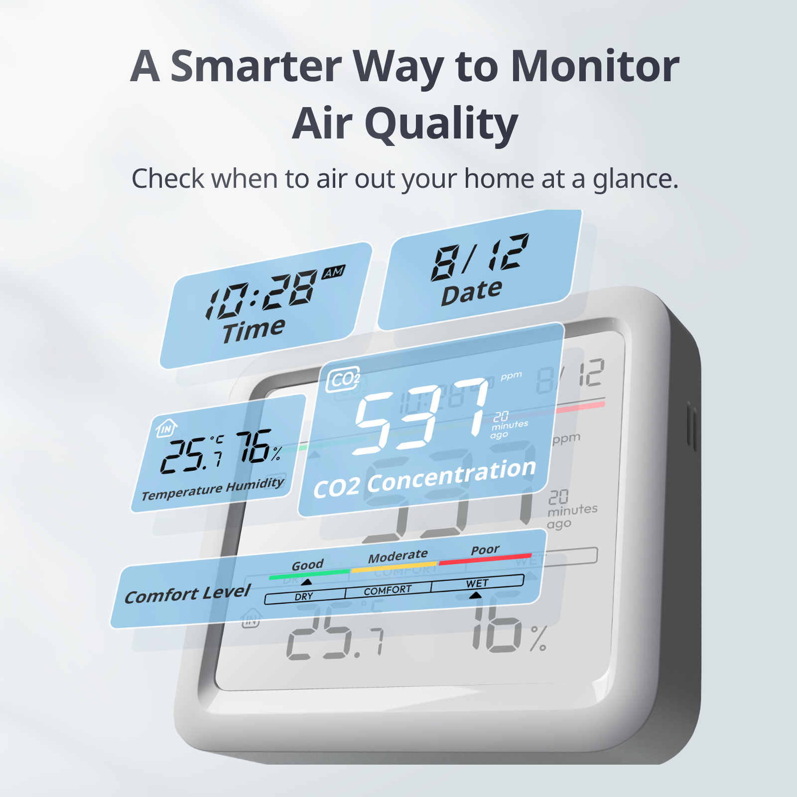 Smart CO2 and Room Climate Monitor