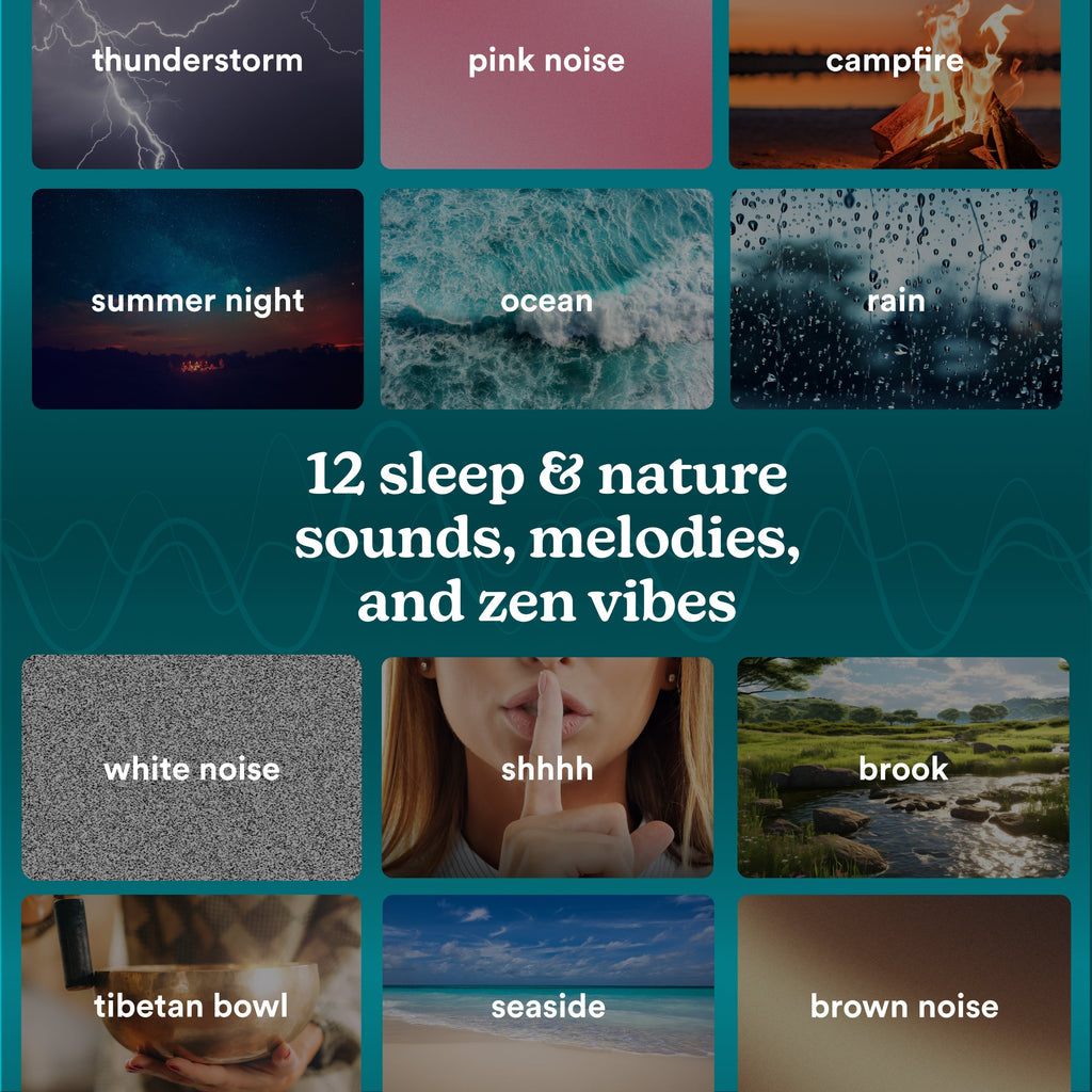 Portable Sound Machine with Night Light