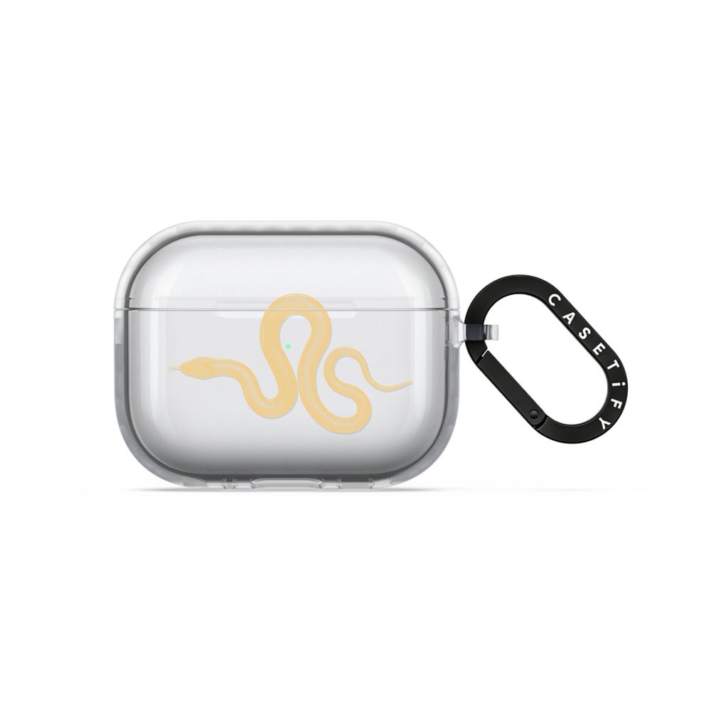 Gold Kingsnake Earbuds Case