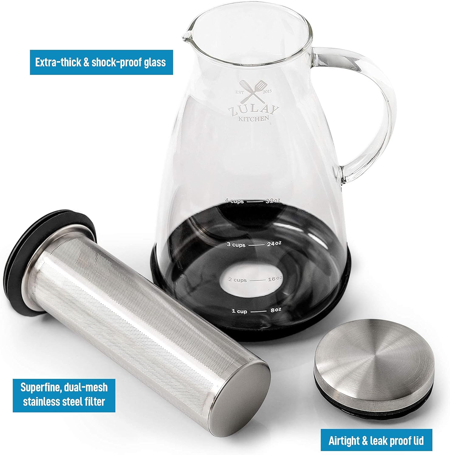 Airtight Cold Brew Coffee Maker