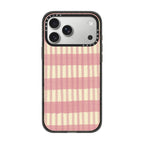 Pink Summer Stripes iPhone Case