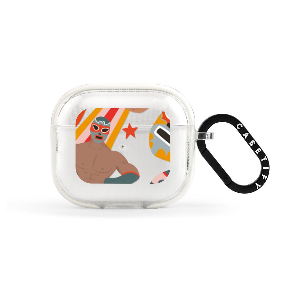 Lucha Libre Earbuds Case