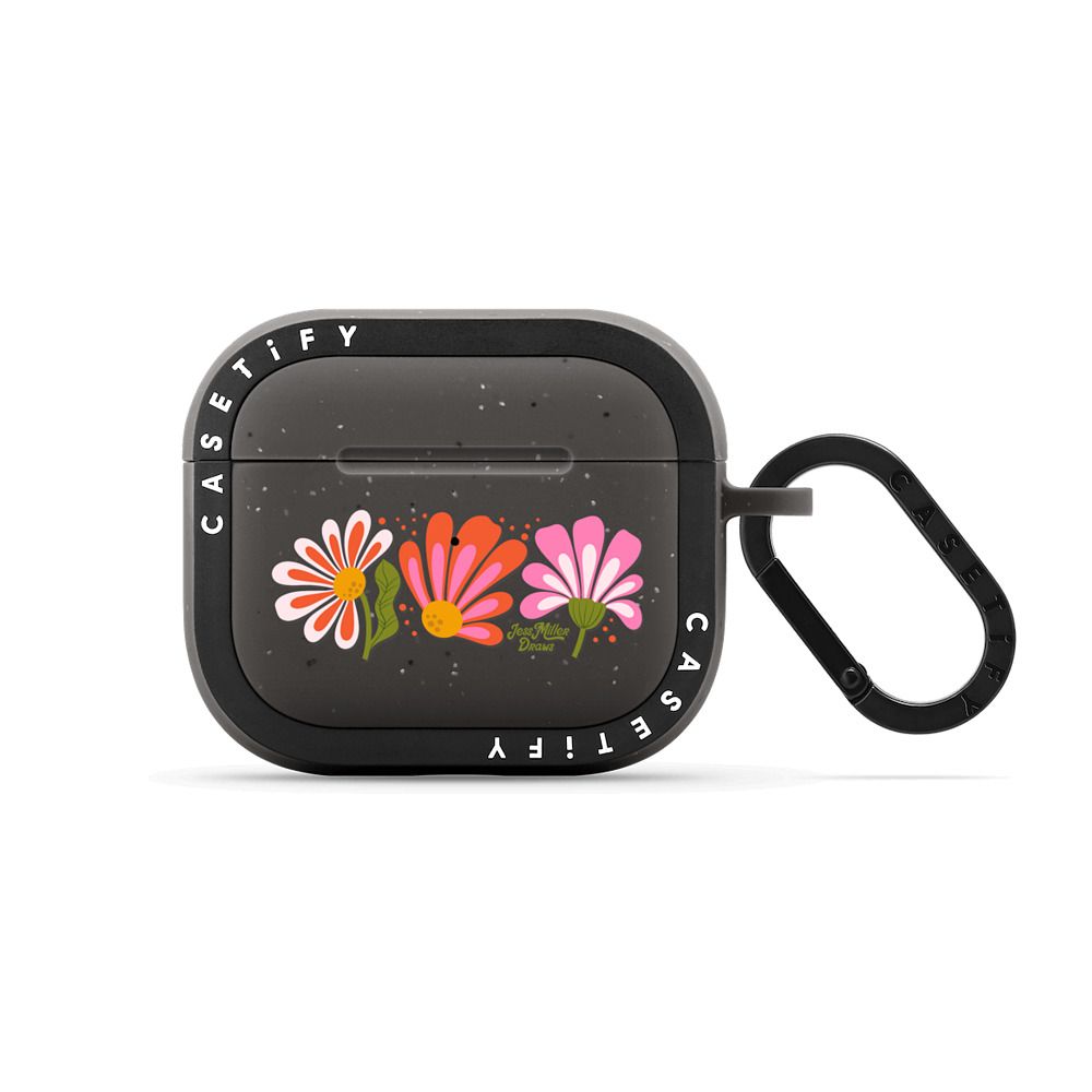 Las Flores Earbuds Case
