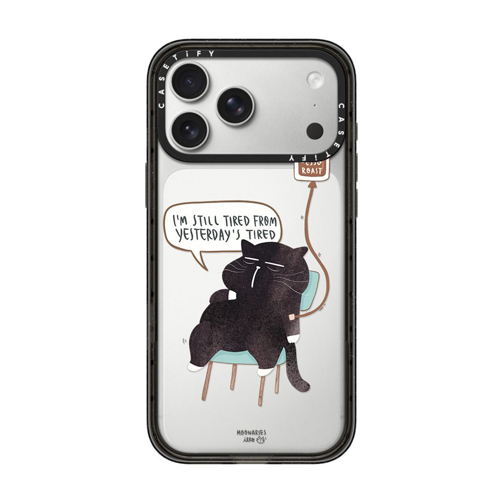 I'm still tired from yesterday's tired iPhone Case Secondary image