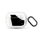 Spooky Black Cat Earbuds Case