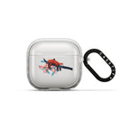 Red Panda Floral by Papio Press Earbuds Case