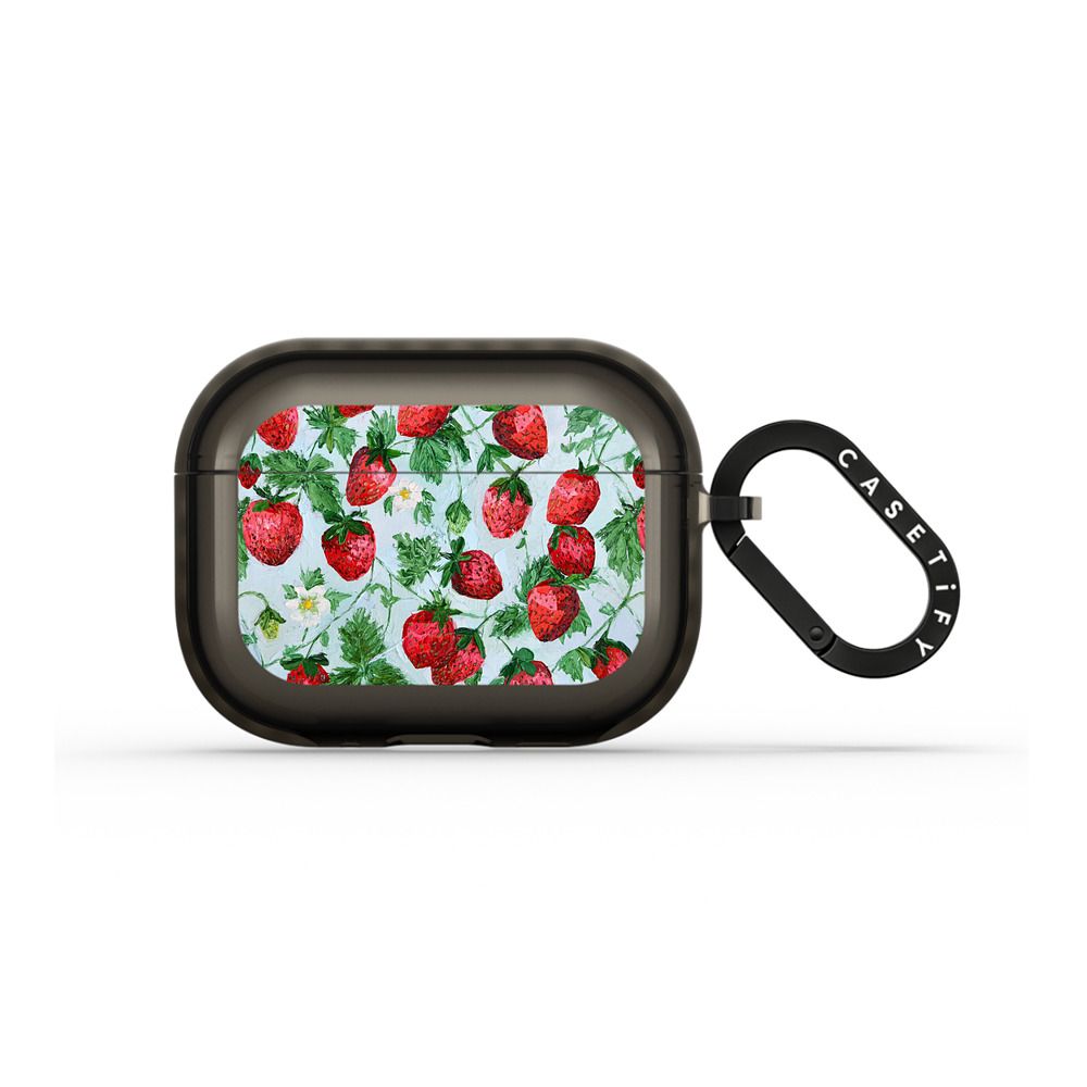 Strawberry Garden Earbuds Case