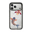 koi fish Japanese tattoo style transparent pattern iPhone Case