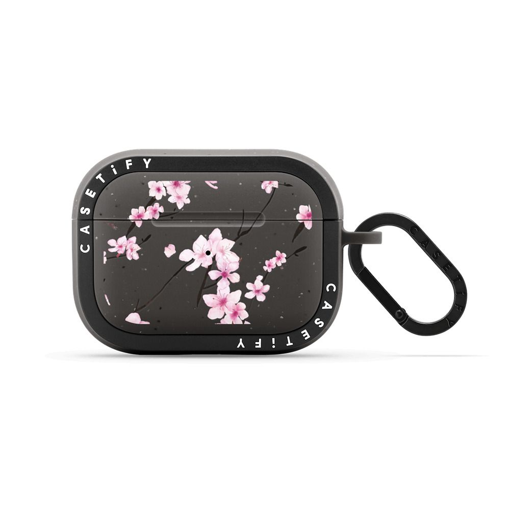 Floral Reverie - Blue Earbuds Case