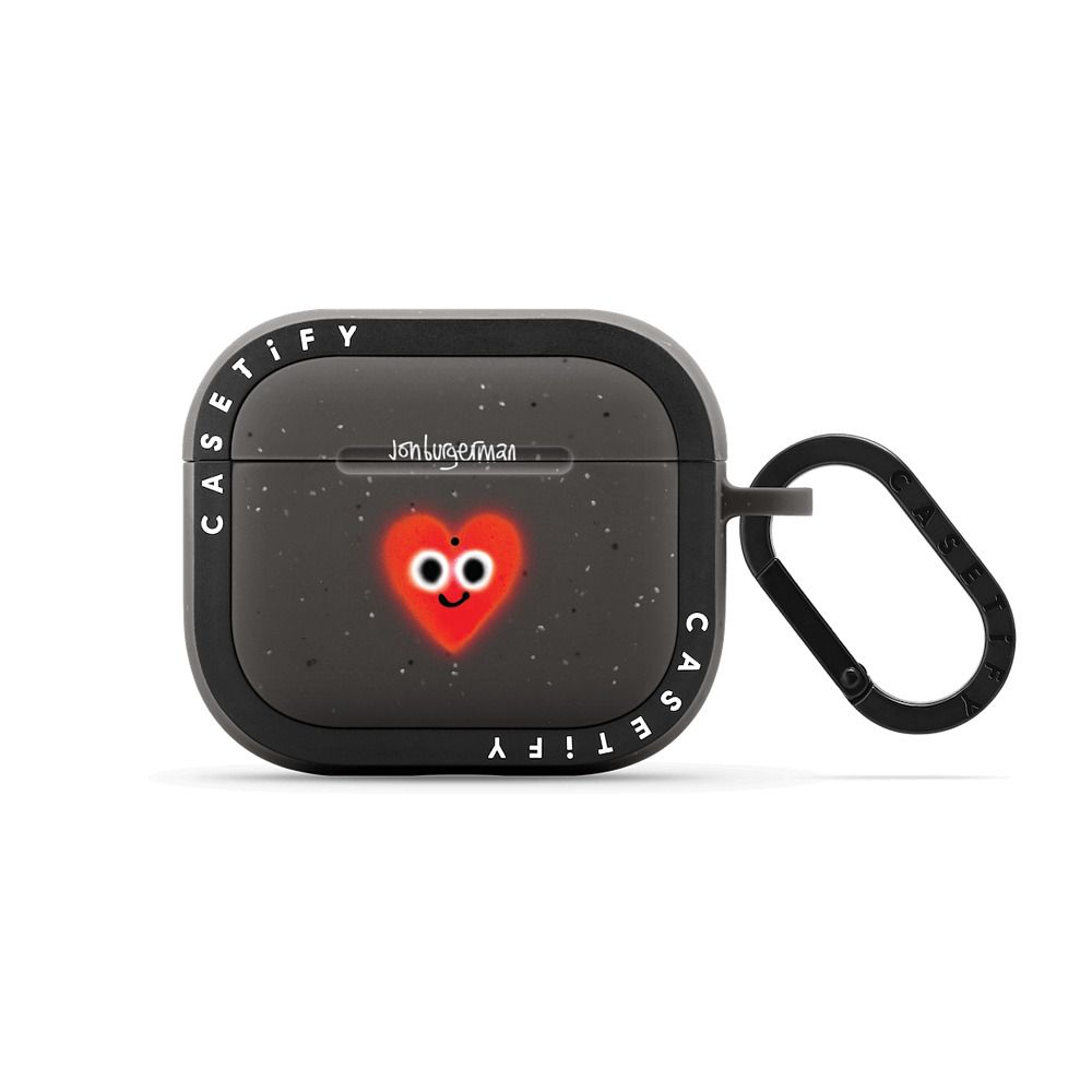 Soft Heart Earbuds Case - a7bf8e Main image