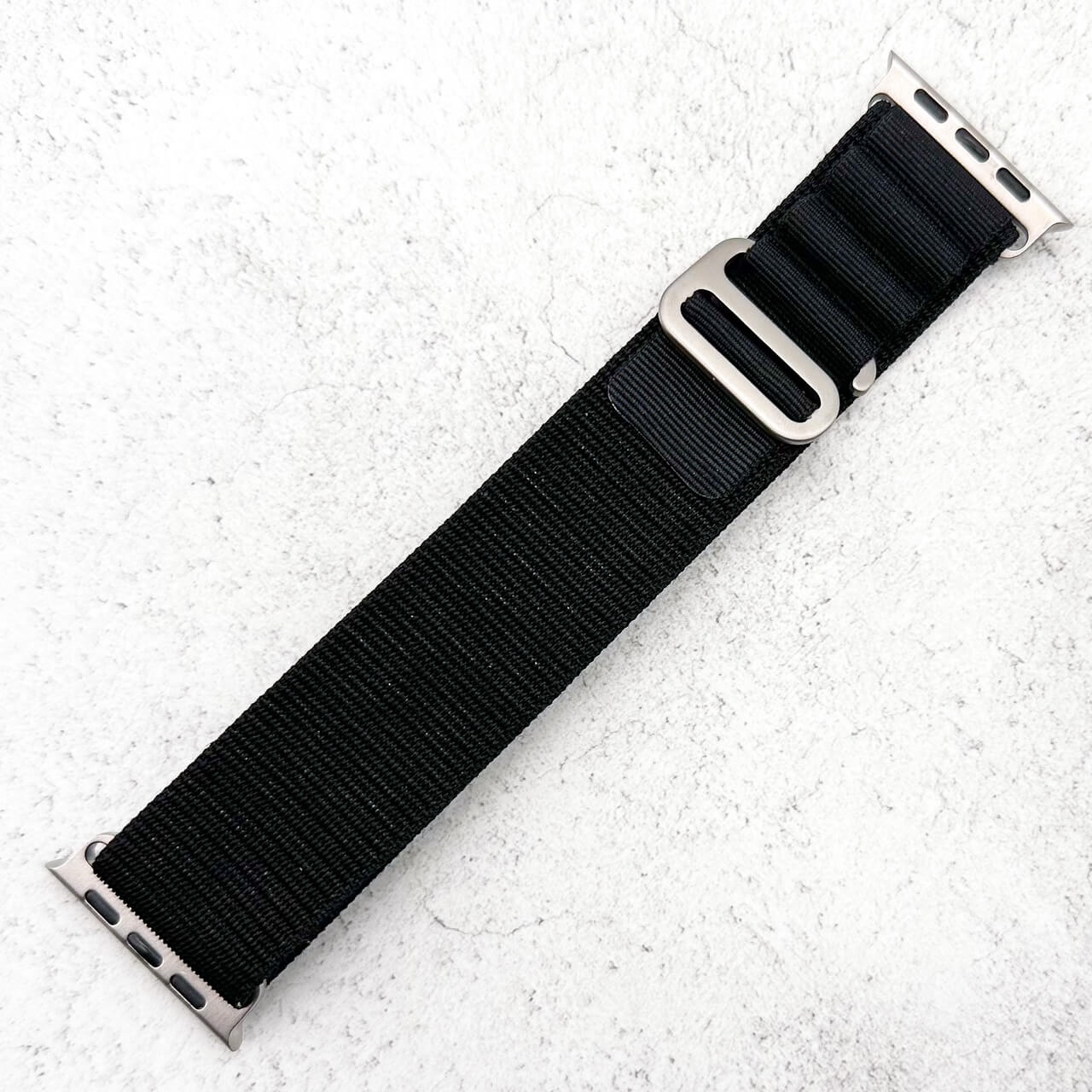 Alpine Style Summit Series Loop Watch Strap For Apple Watch | BLACK Secondary image