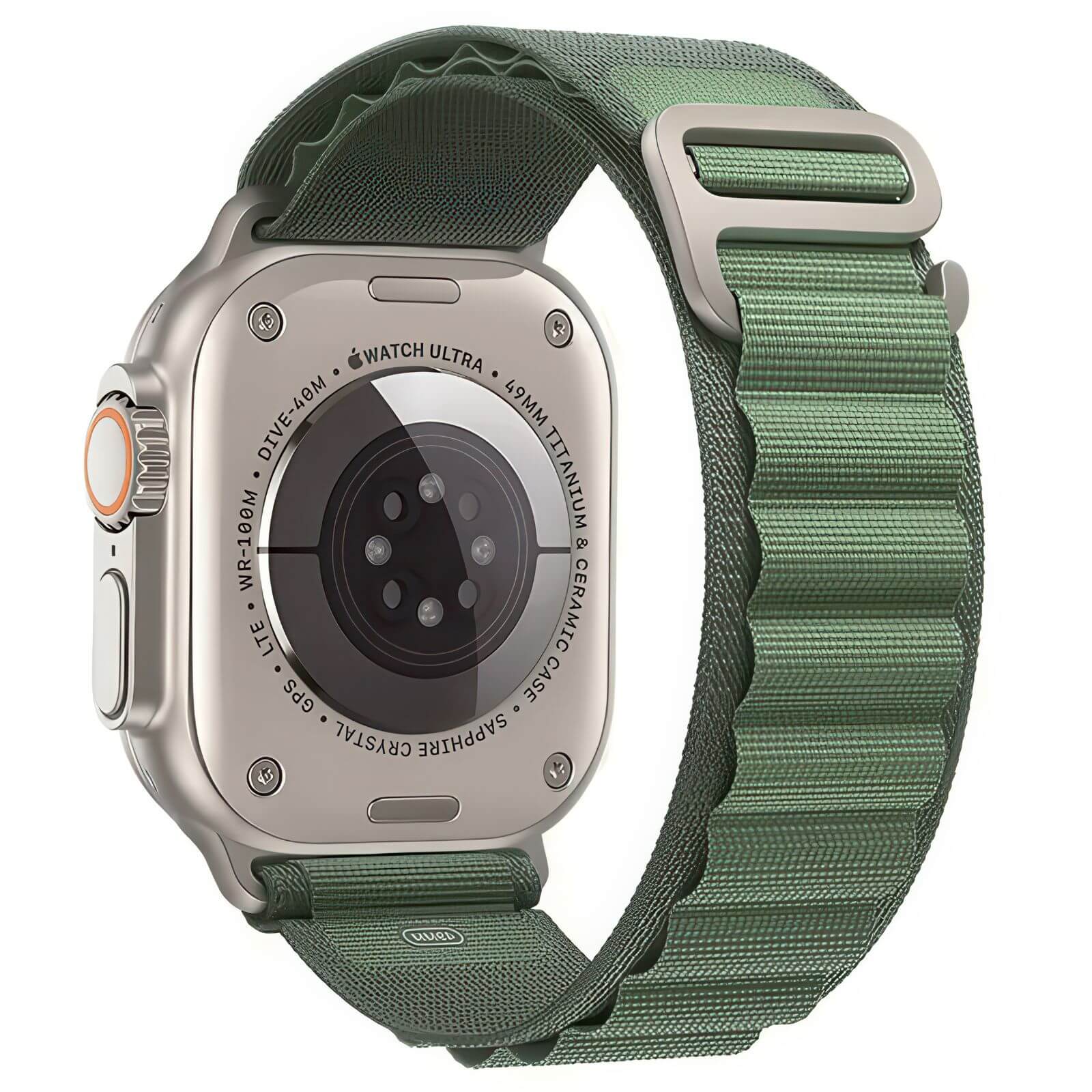 Alpine Style Summit Series Loop Watch Strap For Apple Watch | GREEN Main image
