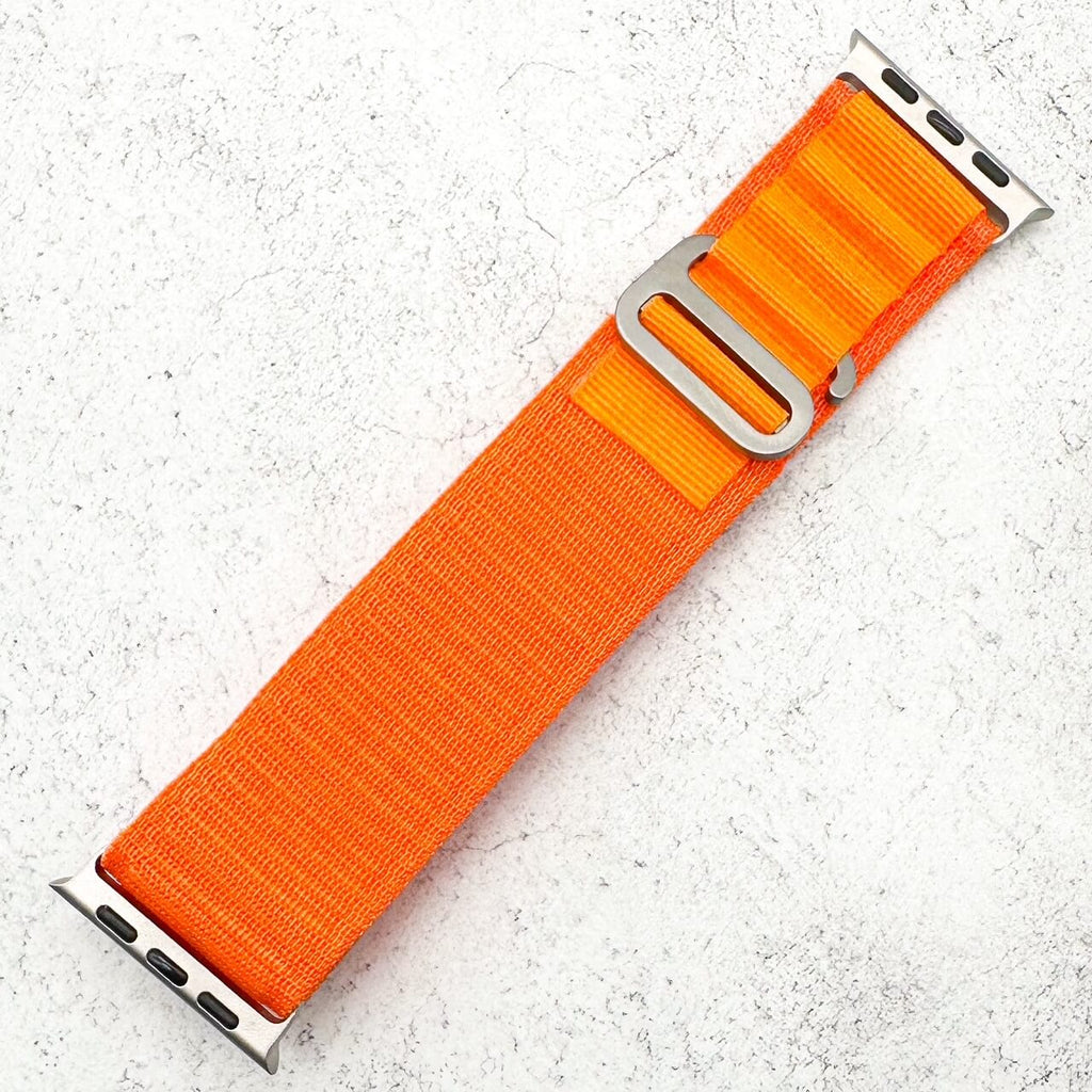 Alpine Style Summit Series Loop Watch Strap For Apple Watch | ORANGE