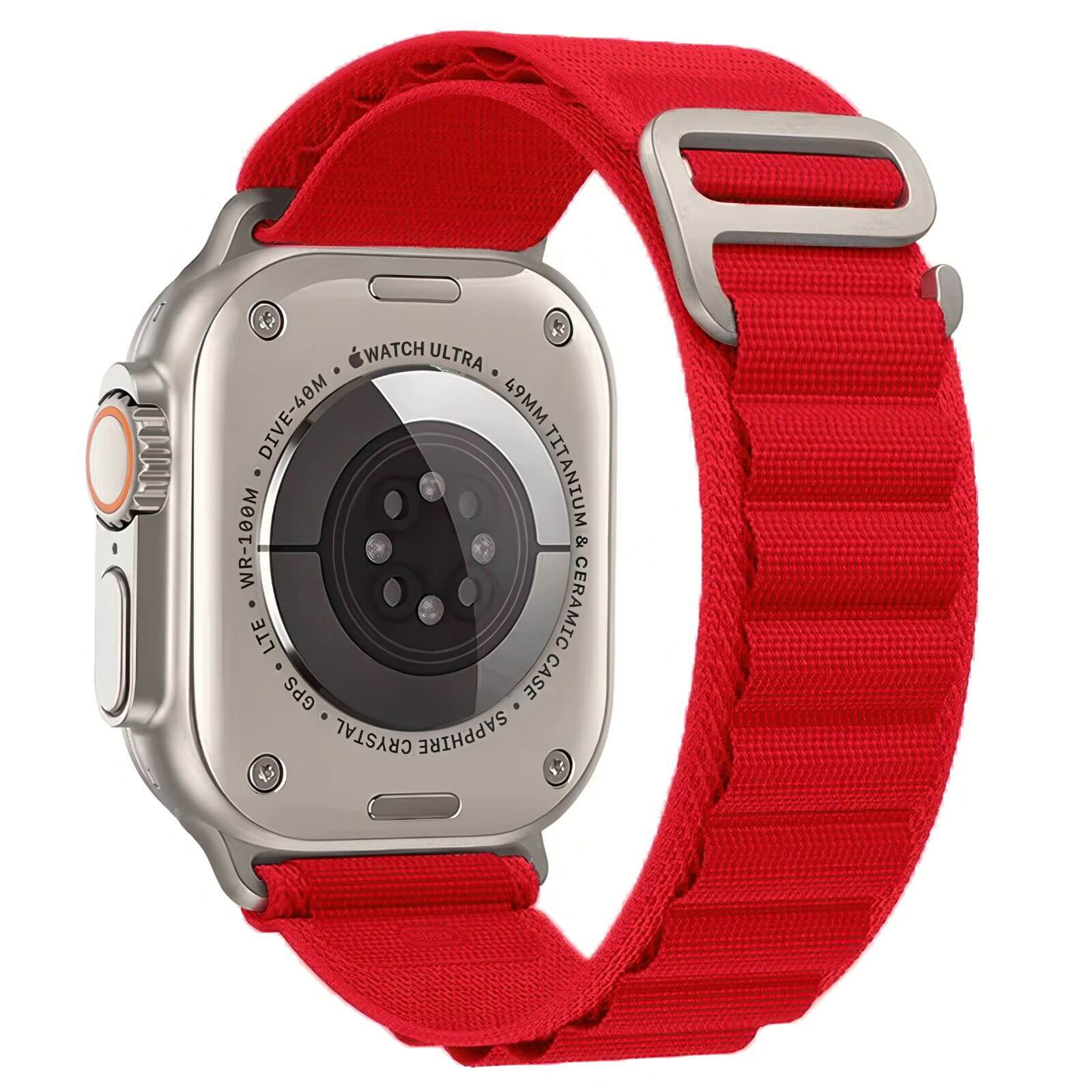Alpine Style Summit Series Loop Watch Strap For Apple Watch | RED Main image