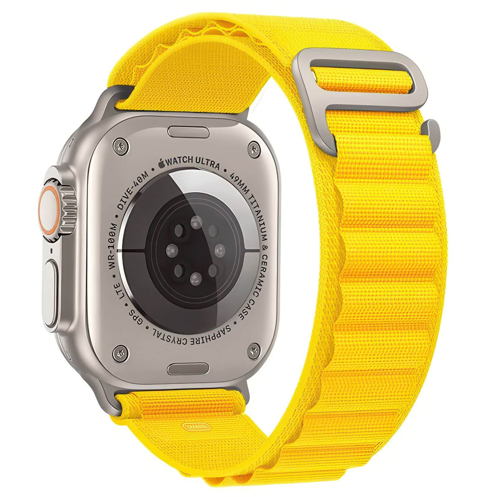 Alpine Style Summit Series Loop Watch Strap For Apple Watch | YELLOW Main image
