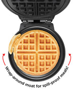 Anti-Overflow Belgian Waffle Maker