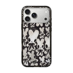 Bow Tie Bunnies iPhone Case