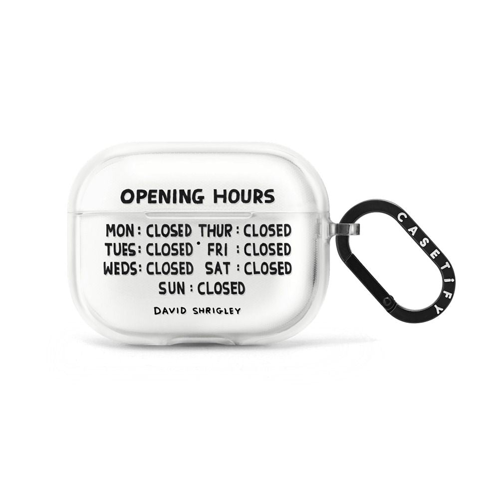 OPENING HOURS Earbuds Case