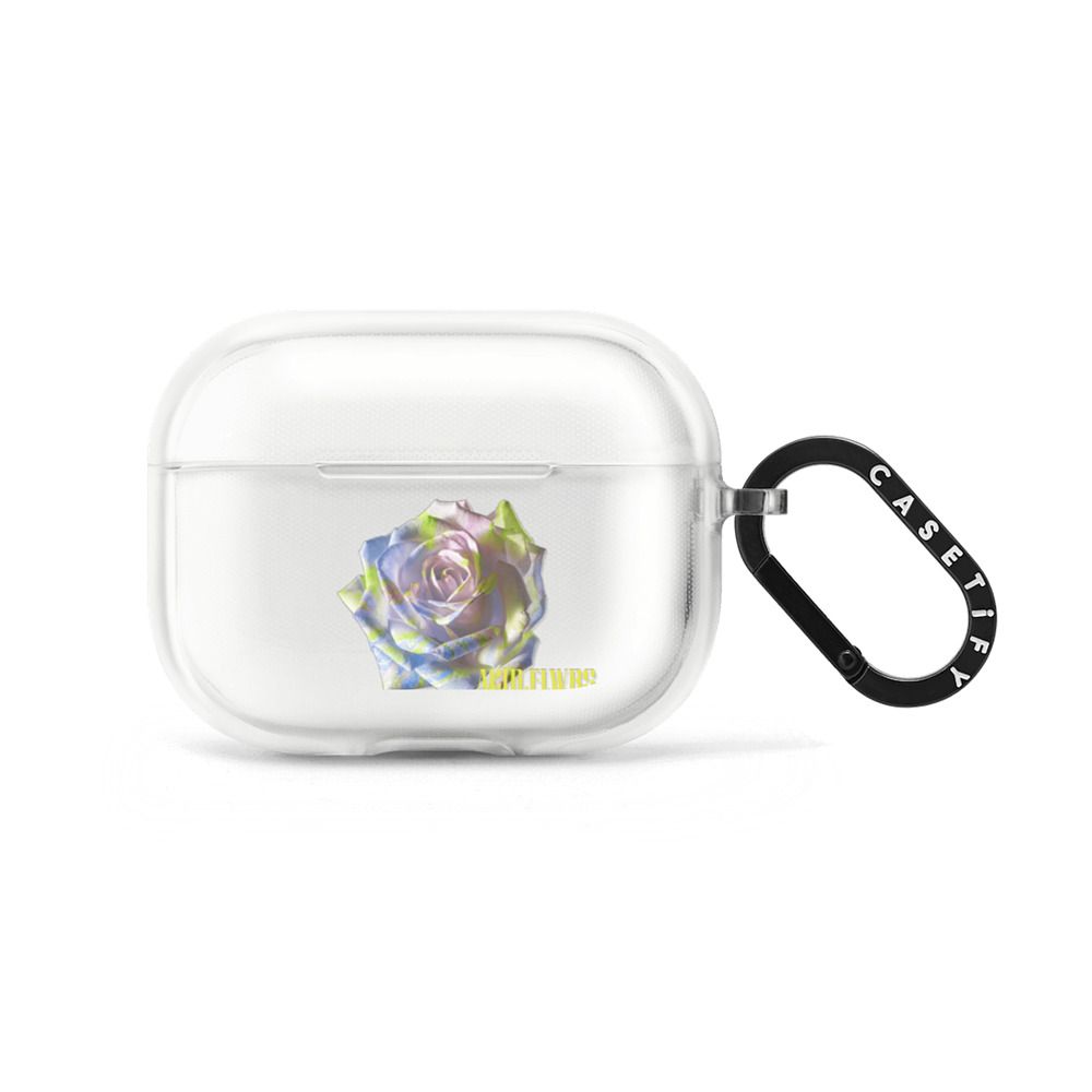 Marble Rose Earbuds Case - 9eee38