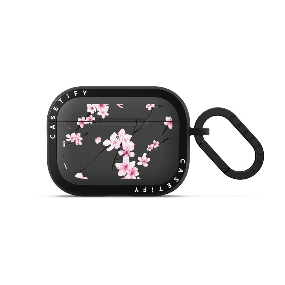 Floral Reverie - Blue Earbuds Case
