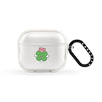BELLYGOM Lucky Clover Earbuds Case