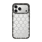 Transparent Floral iPhone Case