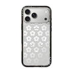 Transparent Floral iPhone Case