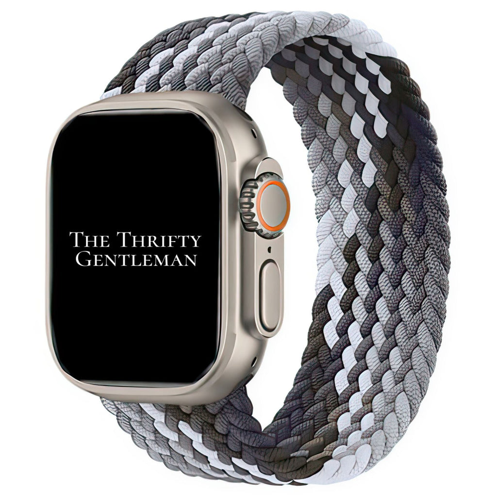 Braided Elastic Watch Strap For Apple Watch | BLACK SUMMER